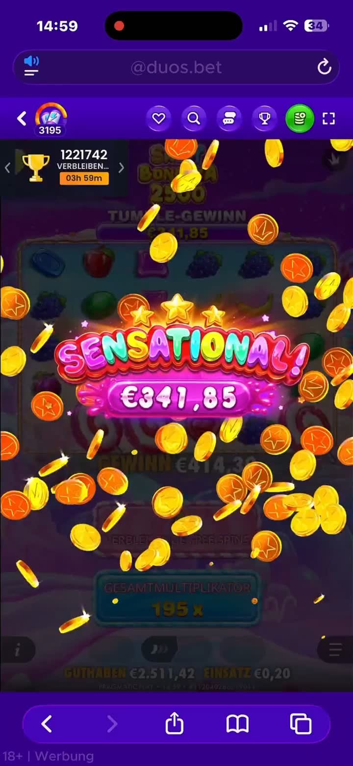 Sweet Bonanza 2500 Win